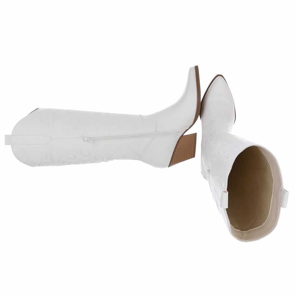 Cizme western - whitepu dama