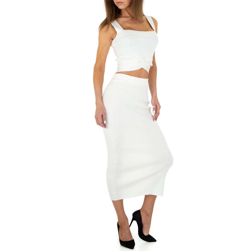 Compleu cu fusta - Emma & Ashley Design   alb dama
